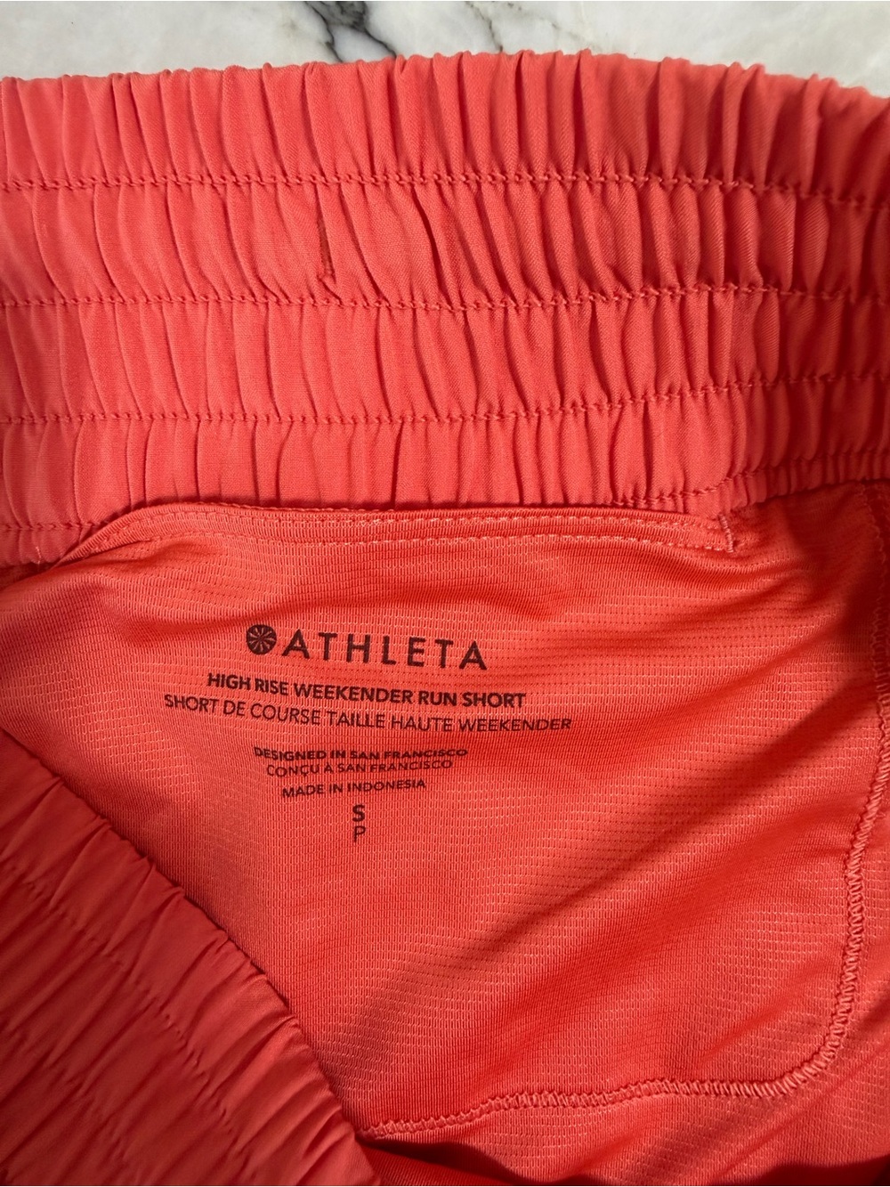 Athleta Weekender High Rise 3" Run Short - Picture 4 of 4